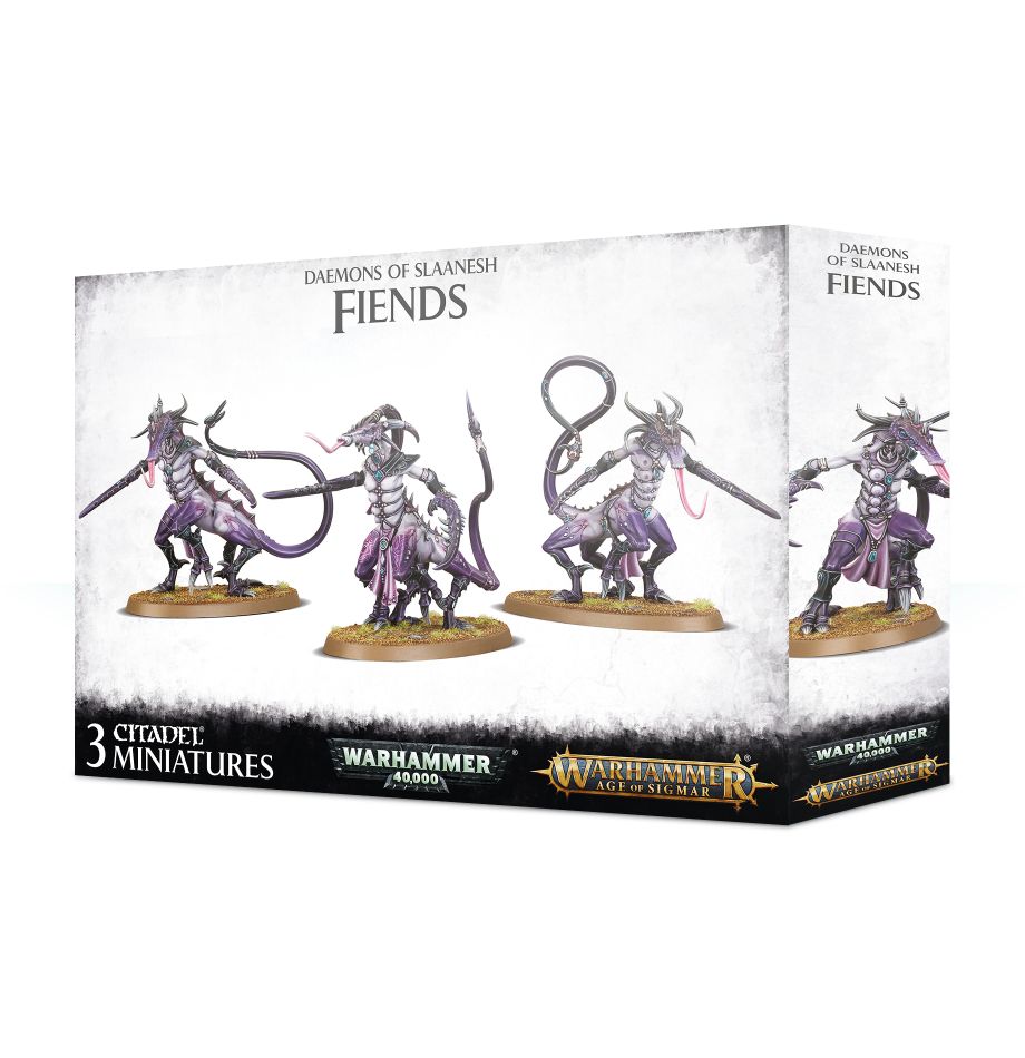 Warhammer 40K - Warhammer AOS - Chaos Daemons - Hedonites of Slaanesh - FIENDS