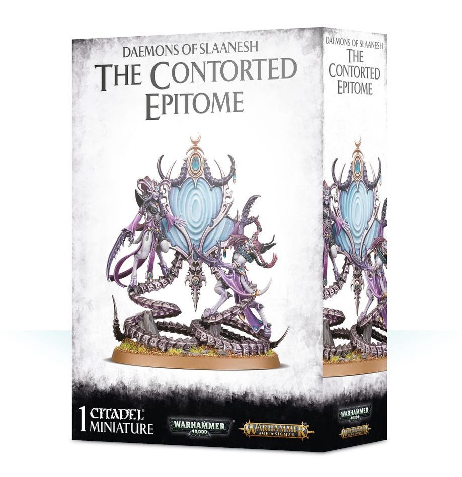 Warhammer AOS - Warhammer 40K - Daemons of Slaanesh - THE CONTORTED EPITOME