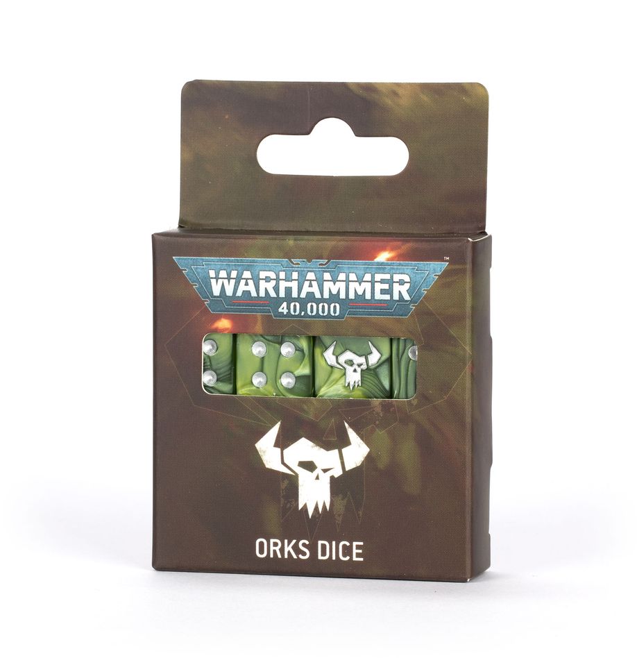 Warhammer 40K - ORKS DICE SET