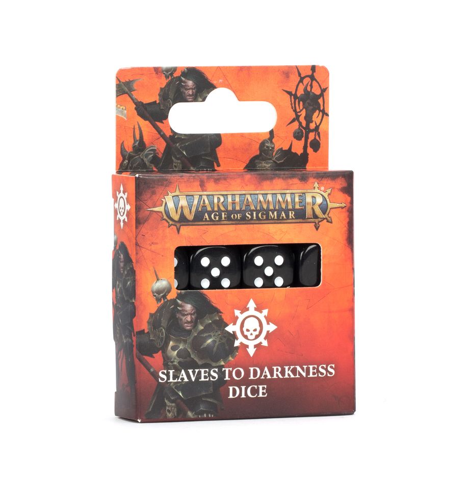 Warhammer AOS - Slaves to Darkness -Slaves to Darkness Dice Set