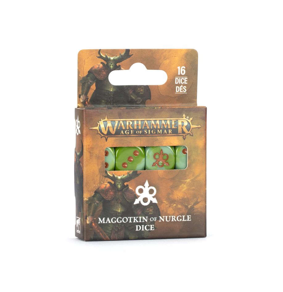 [Pre-order] Warhammer AOS - Maggotkin of Nurgle - AGE OF SIGMAR: MAGGOTKIN OF NURGLE DICE