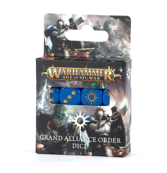 Warhammer AOS - GRAND ALLIANCE ORDER DICE