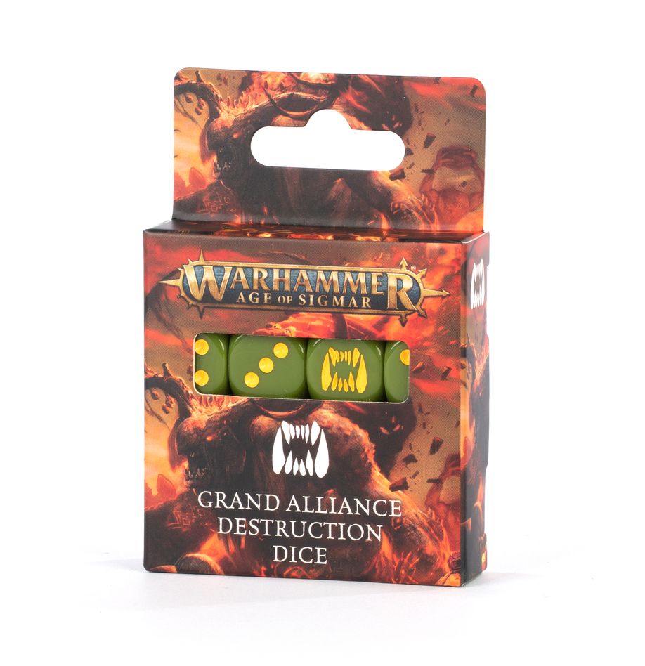 Warhammer AOS - GRAND ALLIANCE DESTRUCTION DICE