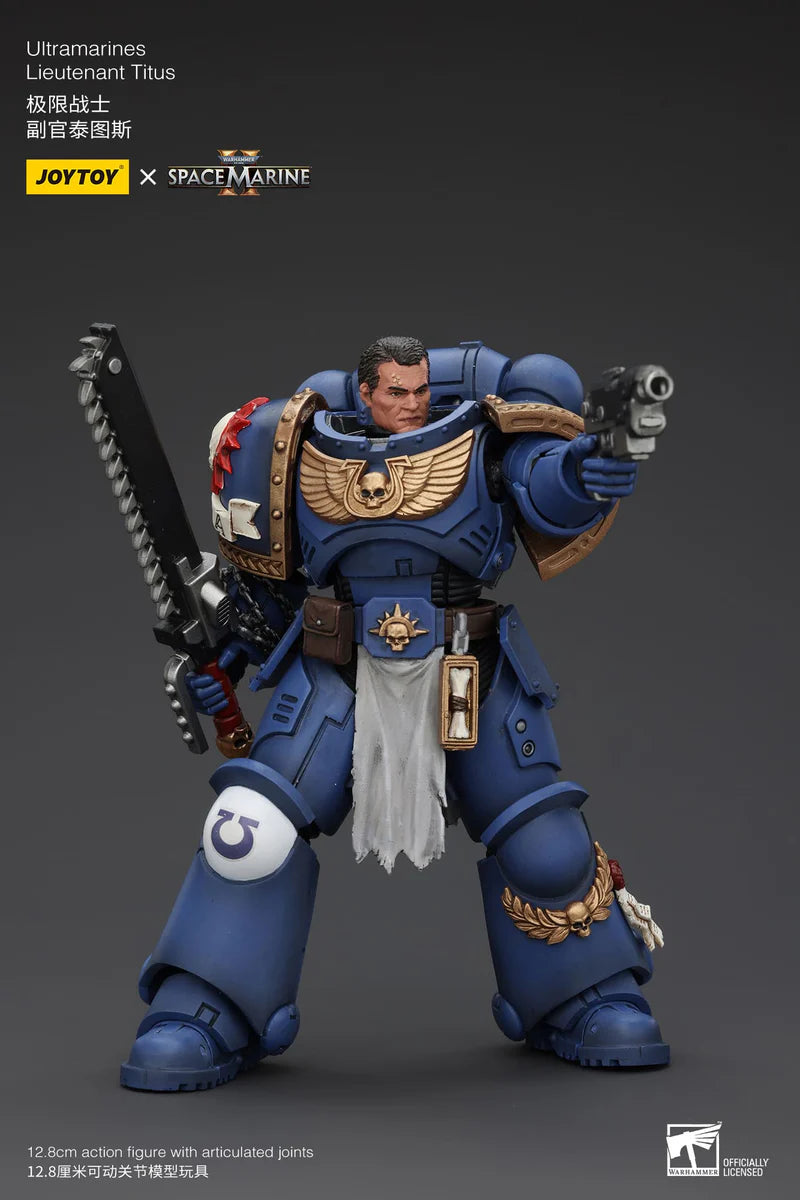 Warhammer 40K - Joytoy -  Ultramarines Lieutenant Titus