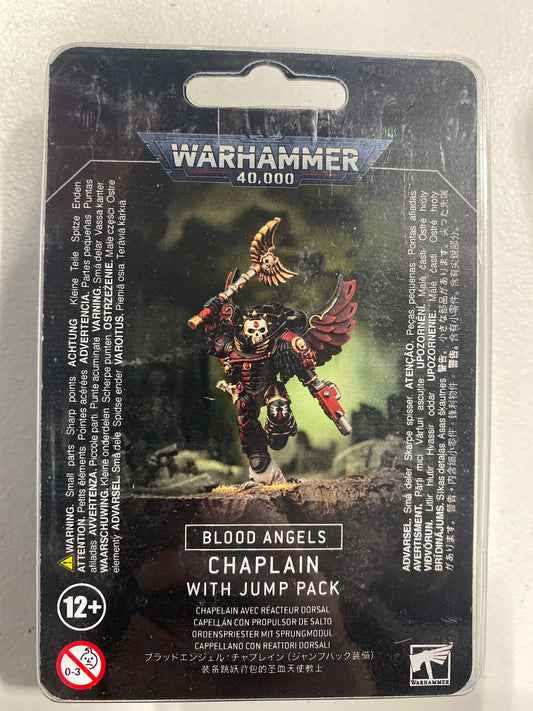 Warhammer 40K - Blood Angels - BLOOD ANGELS CHAPLAIN WITH JUMP PACK