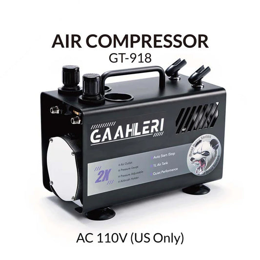 Gaahleri - GT-918 Airbrush Air Compressor(Air Compressor ONLY)