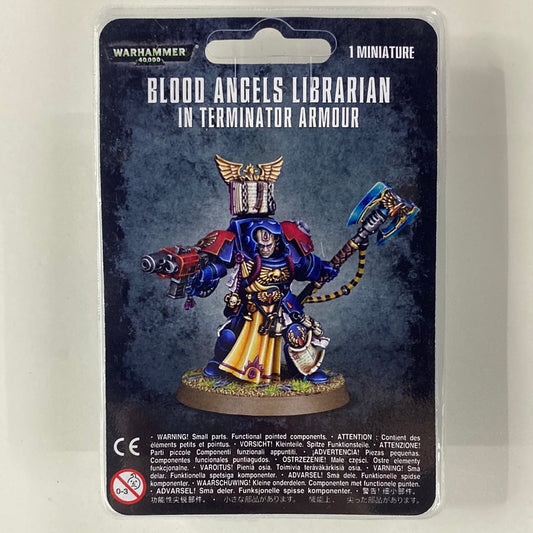 Warhammer 40K - Blood Angels - BLOOD ANGELS LIBRARIAN IN TERMINATOR ARMOUR