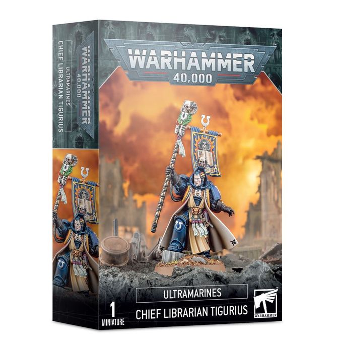 Warhammer 40K - Space Marine - Ultramarines - Chief Librarian Tigurius