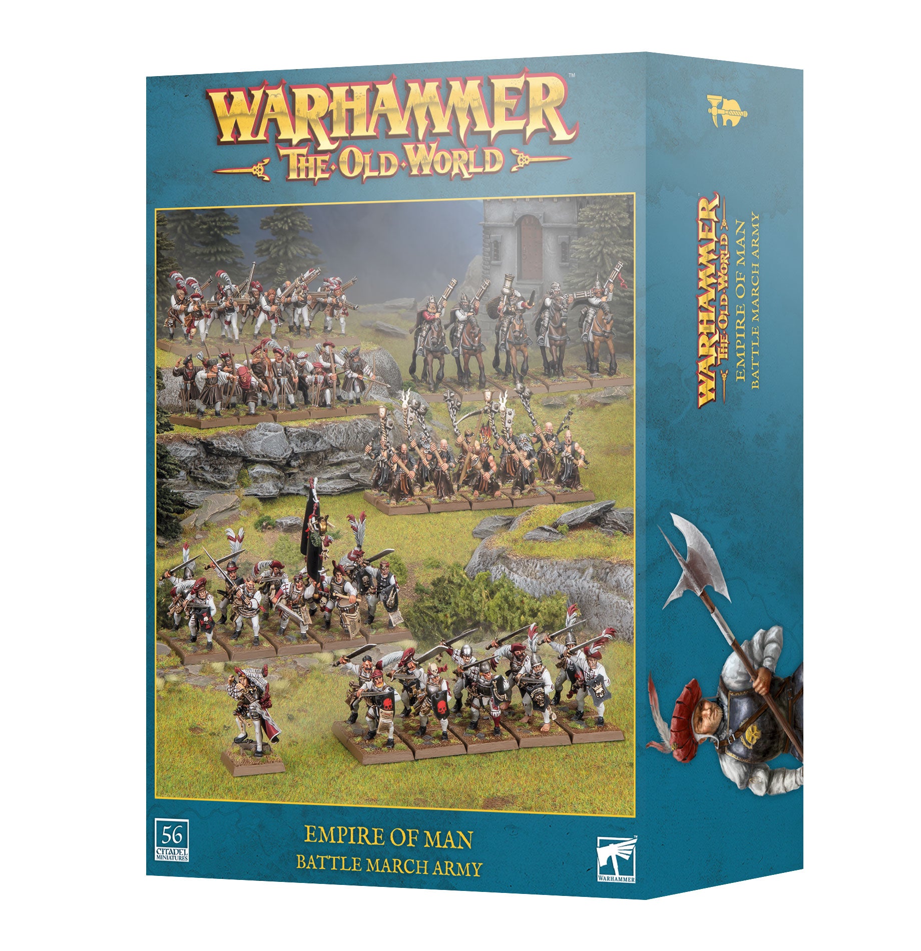 [Pre-order] Warhammer The Old World - EMPIRE OF MAN: BATTLE MARCH ARMY