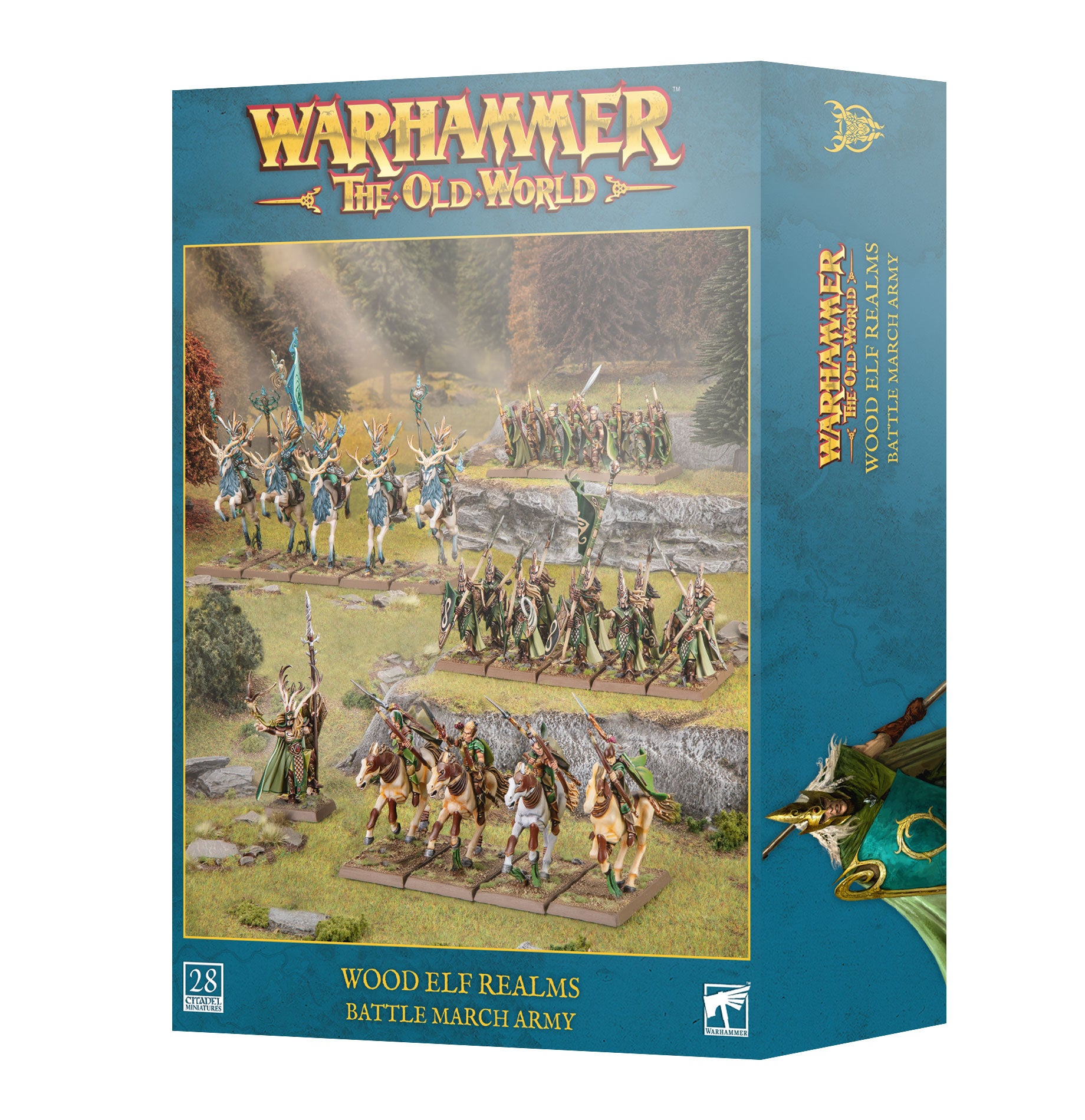 [Pre-order] Warhammer The Old World - WOOD ELF REALMS: BATTLE MARCH ARMY