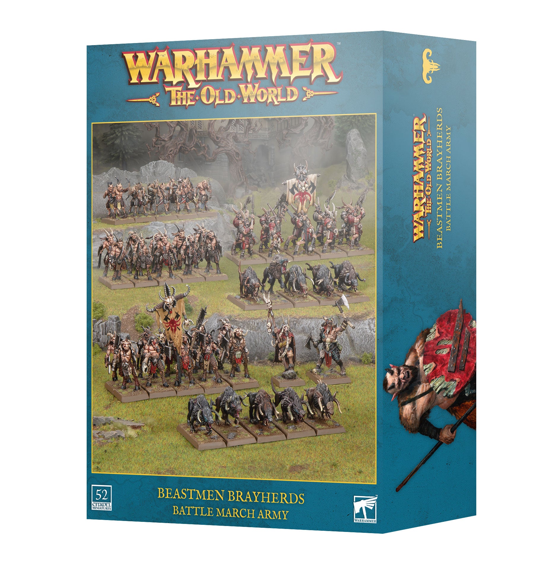 [Pre-order] Warhammer The Old World - BEASTMEN BRAYHERDS: BATTLE MARCH ARMY