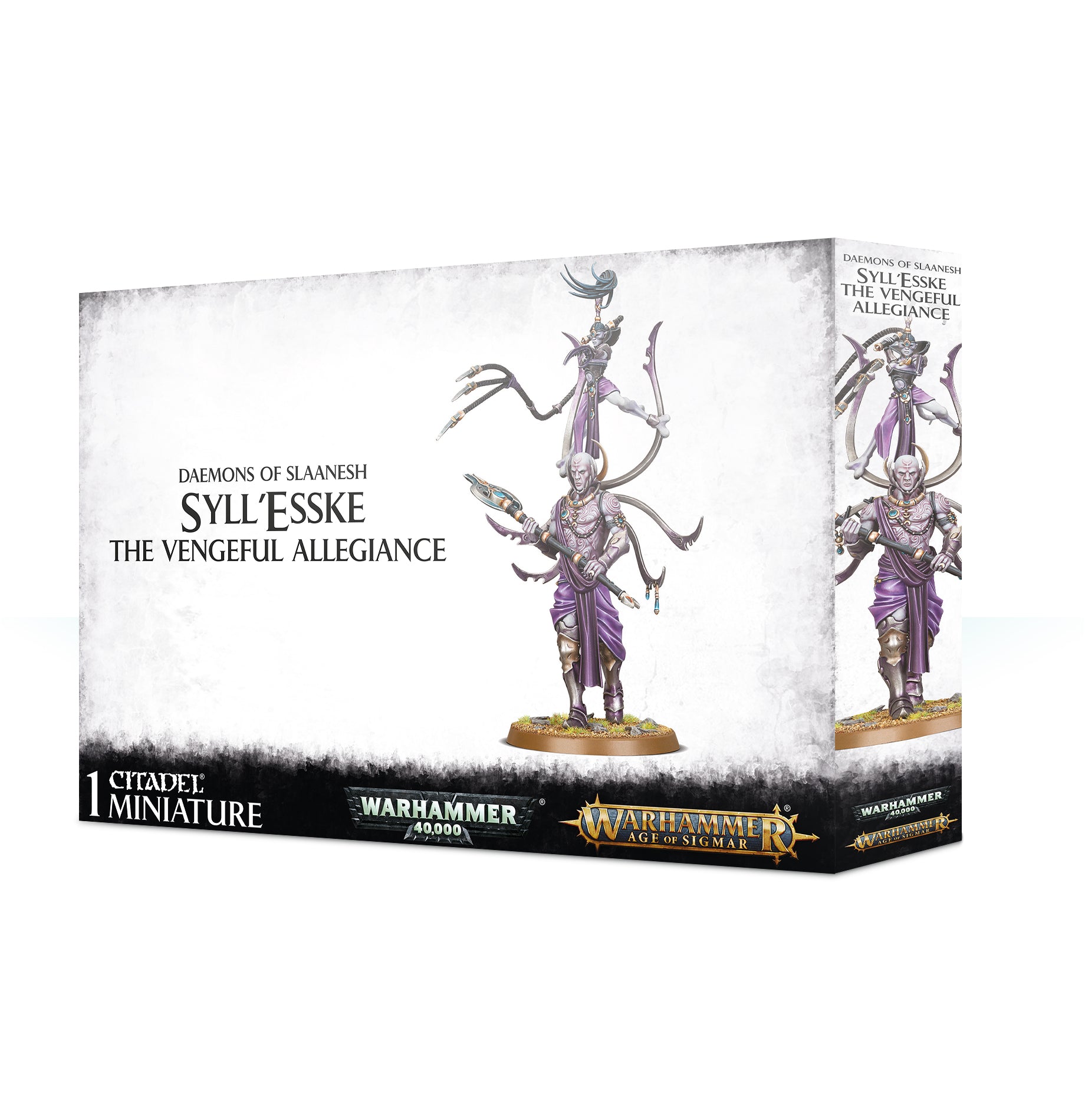 Warhammer 40K - Warhammer AOS - Chaos Daemons - Hedonites of Slaanesh - SYLL'ESSKE: THE VENGEFUL ALLEGIANCE