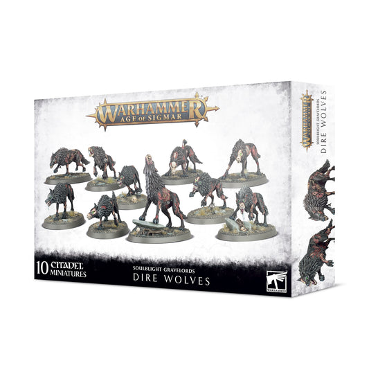 Warhammer AOS - Soulblight Gravelords - DIRE WOLVES