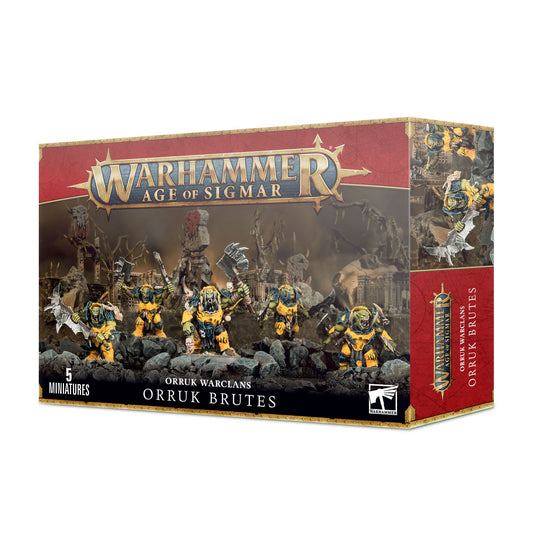 Warhammer AOS - Orruk Warclans - ORRUK BRUTES