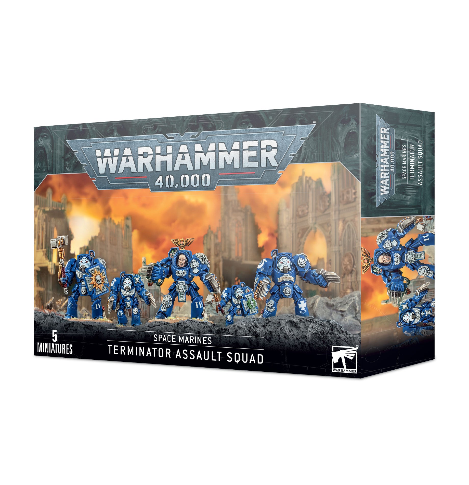 Warhammer 40K - Space Marines - Terminator Assault Squad