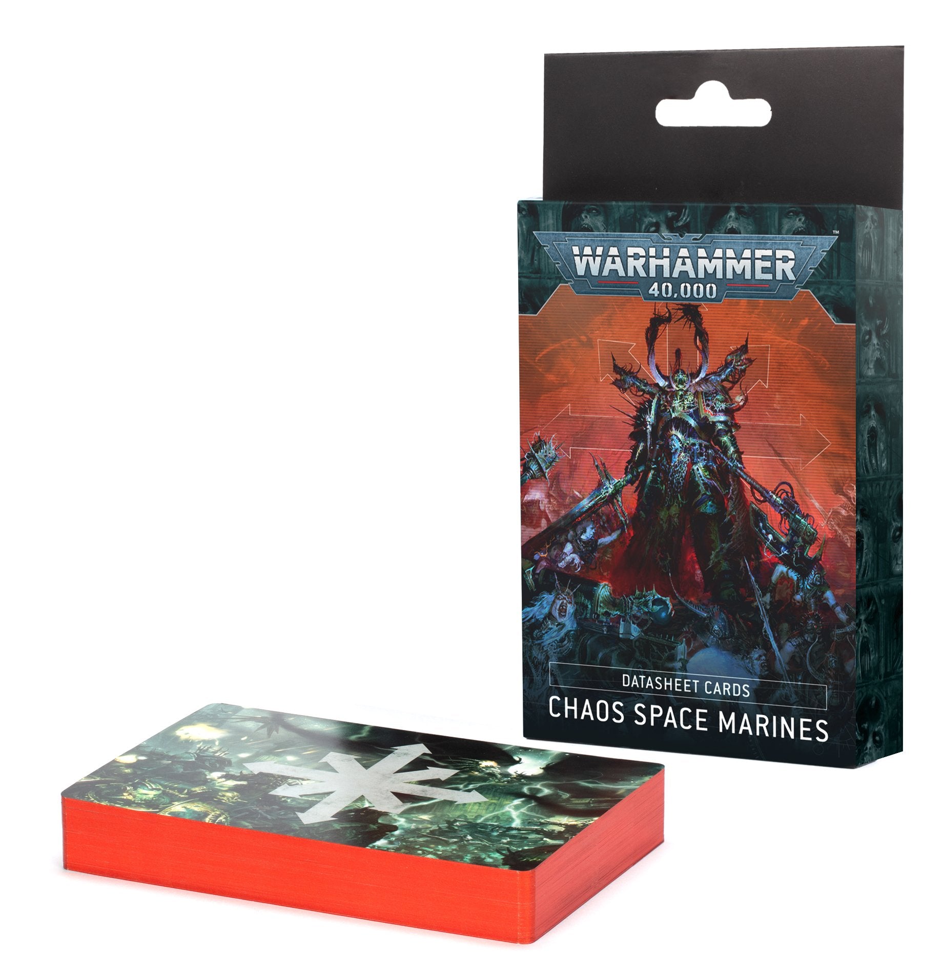 Warhammer 40K - Chaos Space Marines - DATASHEET CARDS:CHAOS SPACE MARINE (ENG)