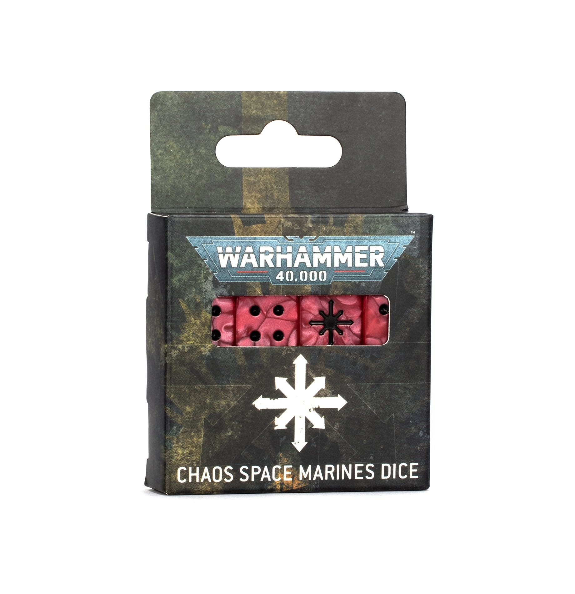 Warhammer 40K - Chaos Space Marines - WARHAMMER 40000: CHAOS S/MARINES DICE