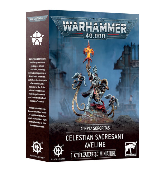 Warhammer 40K - Armies of the Imperium - Adepta Sororitas - A/SORORITAS: CELESTIAN SACRESANT AVELINE