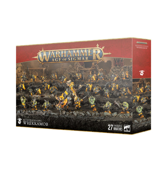 Warhammer AOS - Orruk Warclans - Battleforce: IronJawz Wrekkamob