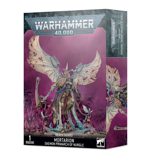 Warhammer 40K - Death Guard - MORTARION, DAEMON PRIMARCH OF NURGLE