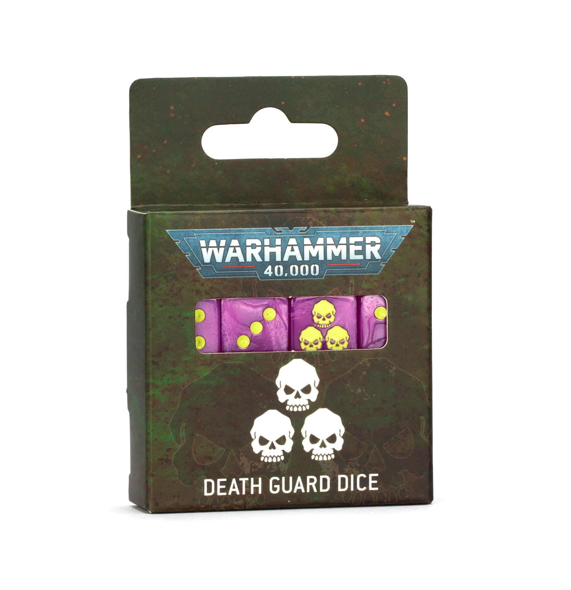 Warhammer 40K - WARHAMMER 40000: DEATH GUARD DICE SET
