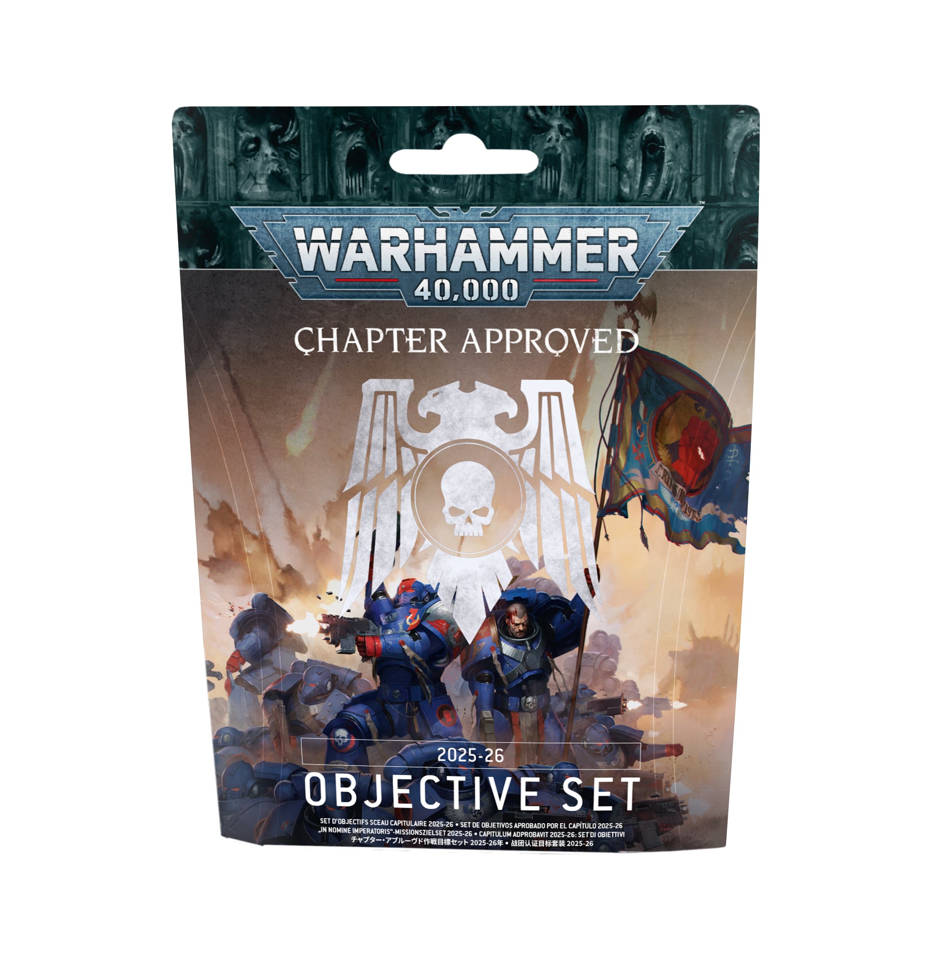 Warhammer 40K - CHAPTER APPROVED: OBJECTIVES SET 2025-26