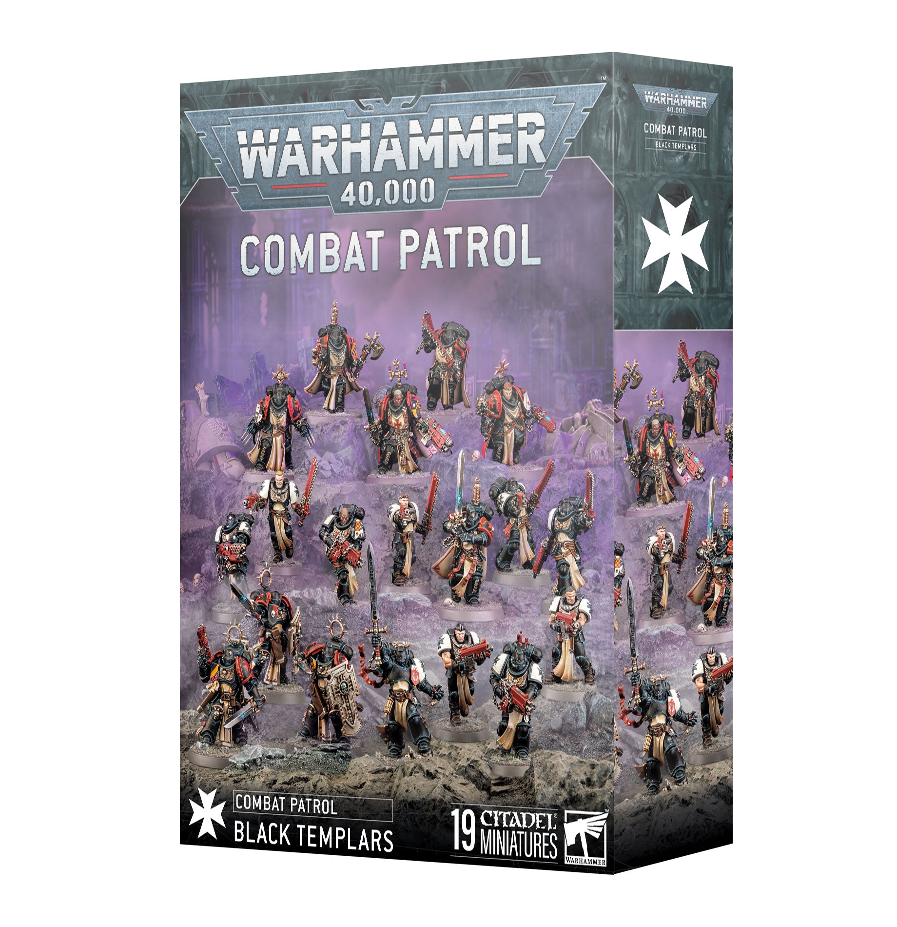 Warhammer 40K - Black Templars - COMBAT PATROL: BLACK TEMPLARS