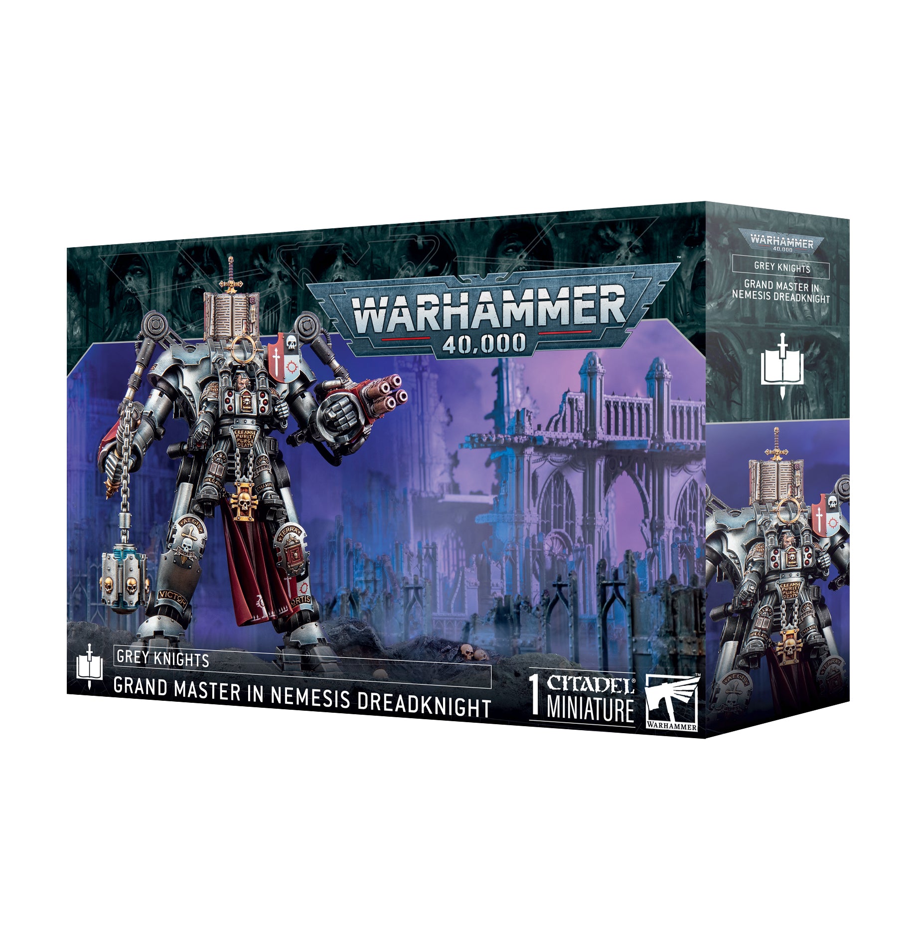 [Pre-order] Warhammer 40K - Grey Knights - Grey Knights: GRANDMASTER IN NEMESIS DREADKNIGHT