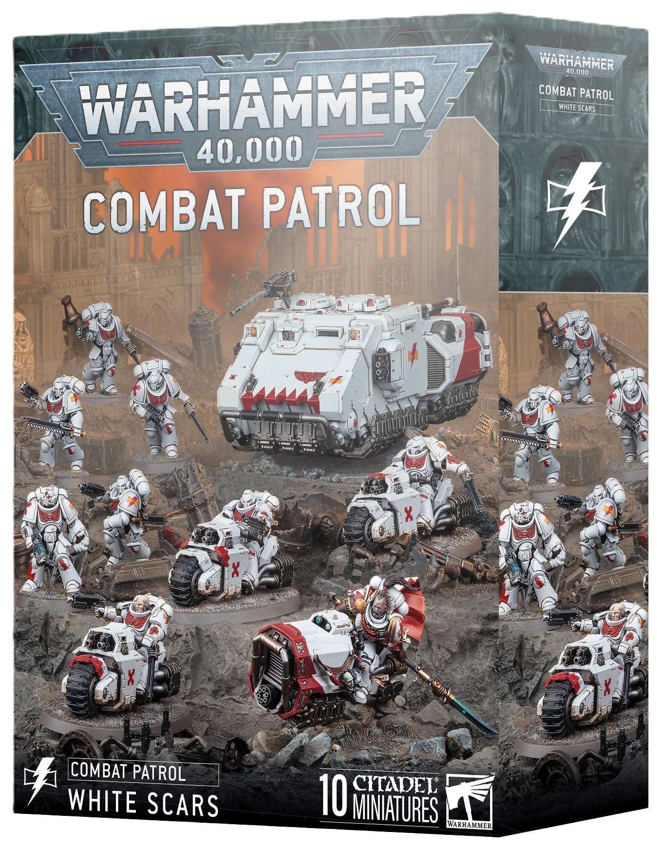 [Pre-order] Warhammer 40K - White Scars - COMBAT PATROL: WHITE SCARS