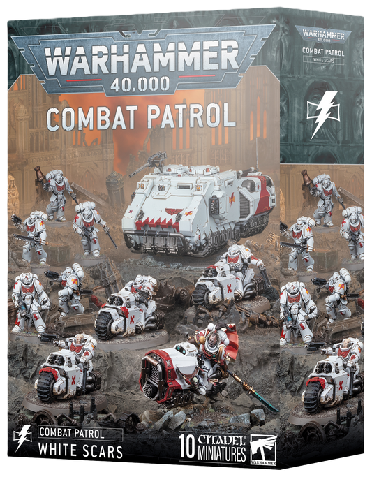 [Pre-order] Warhammer 40K - White Scars - COMBAT PATROL: WHITE SCARS