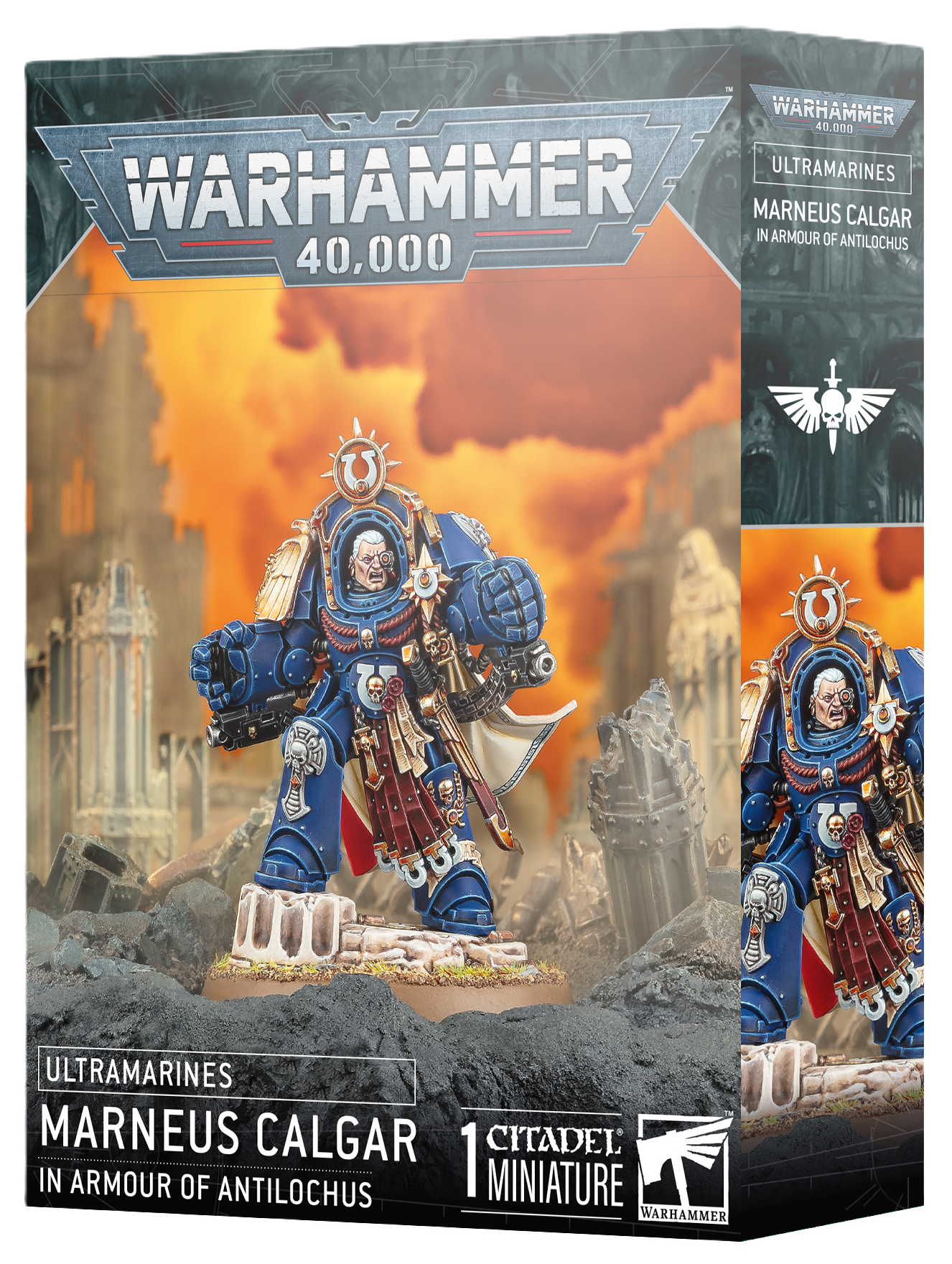 [Pre-order] Warhammer 40K - Space Marines - Ultramarines - MARNEUS CALGAR IN ARMOUR OF ANTILOCHUS