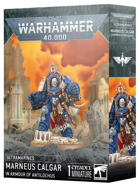 [Pre-order] Warhammer 40K - Space Marines - Ultramarines - MARNEUS CALGAR IN ARMOUR OF ANTILOCHUS