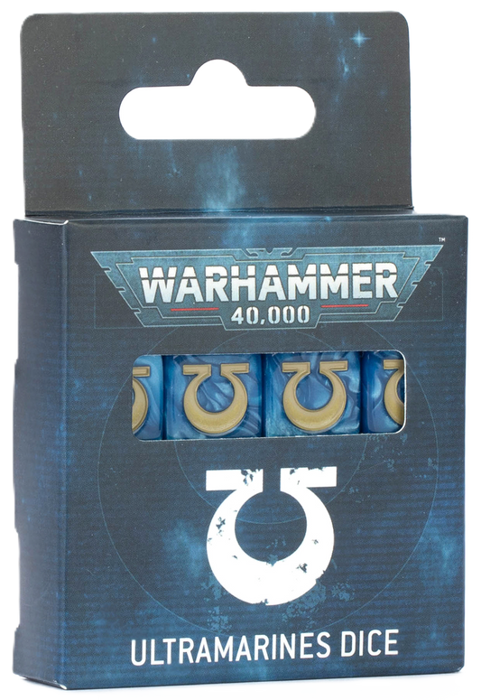 [Pre-order] Warhammer 40K - Space Marines - Ultramarines - WARHAMMER 40000: ULTRAMARINES DICE