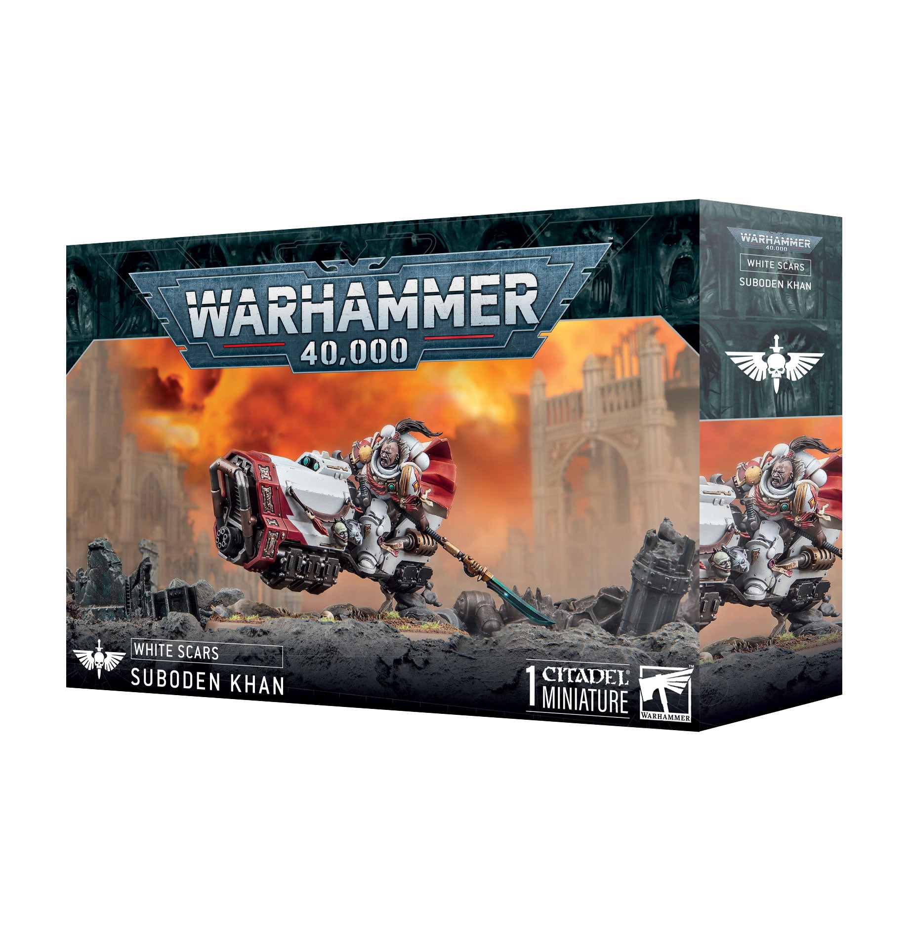 [Pre-order] Warhammer 40K - Space Marines - White Scars - WHITE SCARS: SUBODEN KHAN