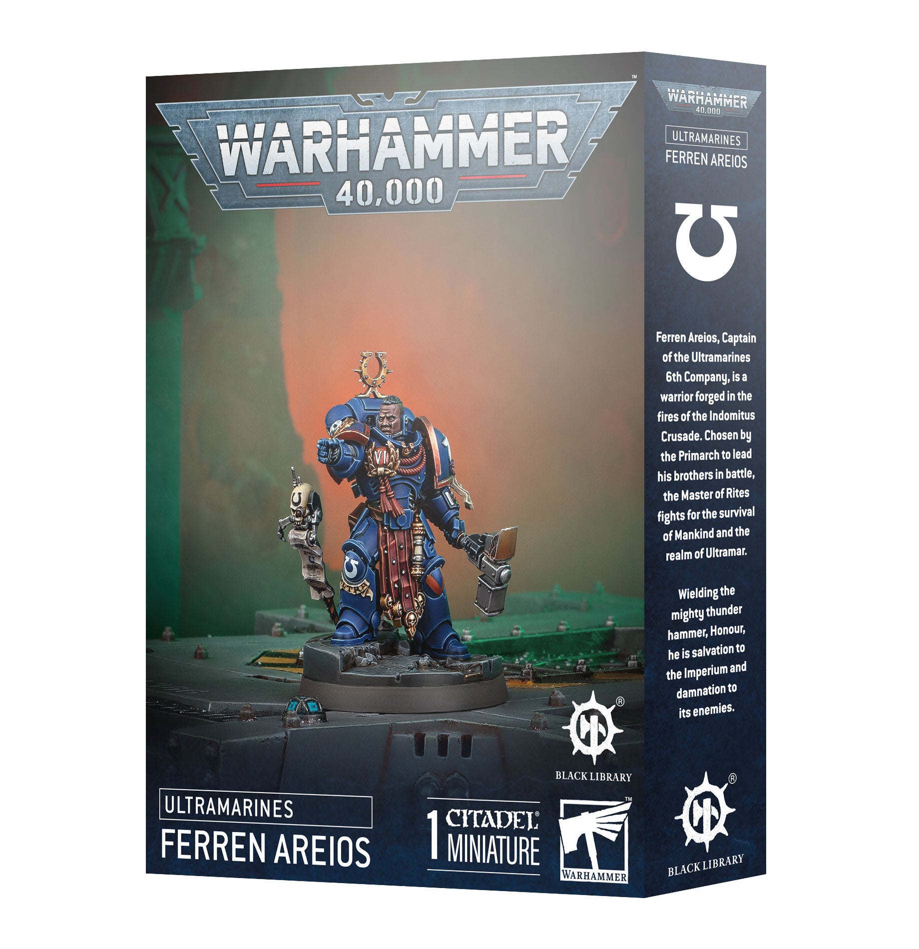[Pre-order] Warhammer 40K - Space Marines - Ultramarines - ULTRAMARINES: FERREN AREIOS