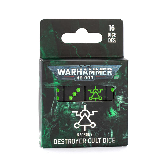 [Pre-order] Warhammer 40K - Necrons - NECRONS: DESTROYER CULT DICE