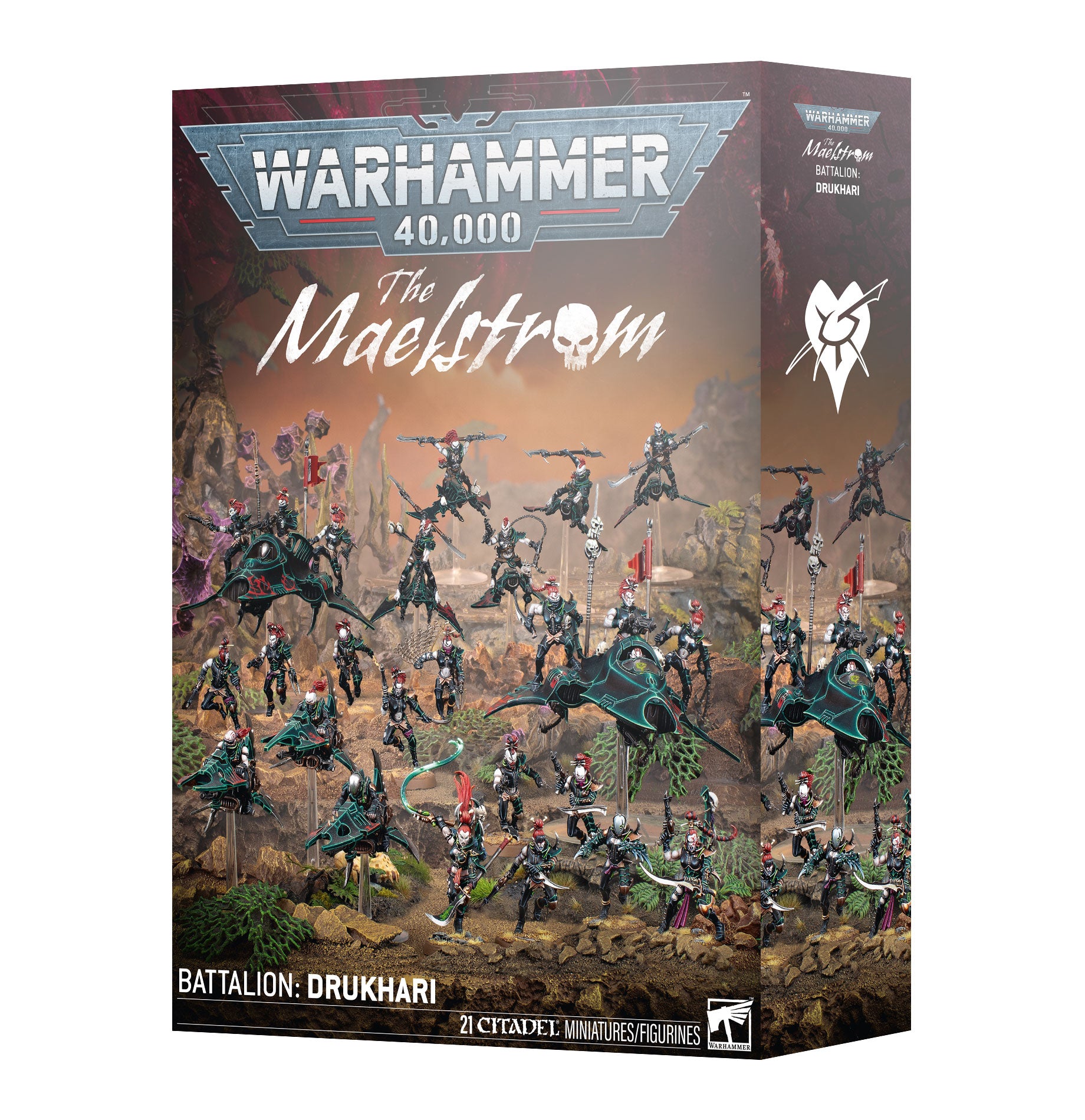 [Pre-order] Warhammer 40K - Drukhari - THE MAELSTROM BATTALION: DRUKHARI