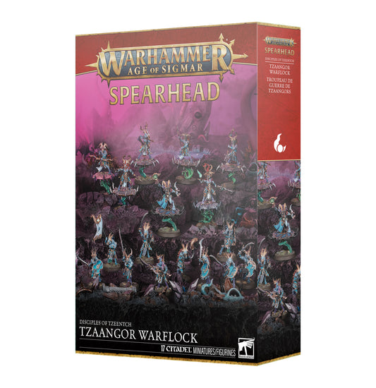 [Pre-order] Warhammer AOS - Disciples of Tzeentch - SPEARHEAD: TZAANGOR WARFLOCK