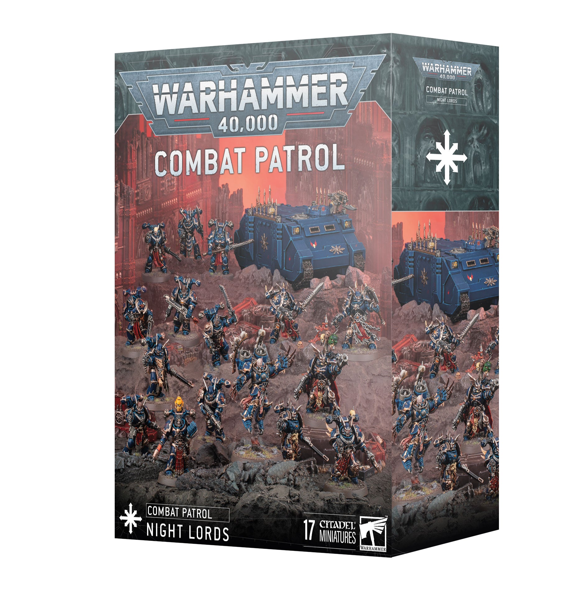 [Pre-order] Warhammer 40K - Chaos Space Marines - COMBAT PATROL: NIGHT LORDS