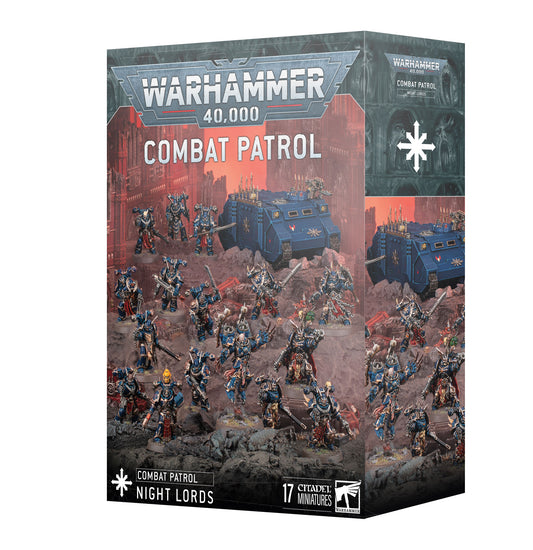 [Pre-order] Warhammer 40K - Chaos Space Marines - COMBAT PATROL: NIGHT LORDS