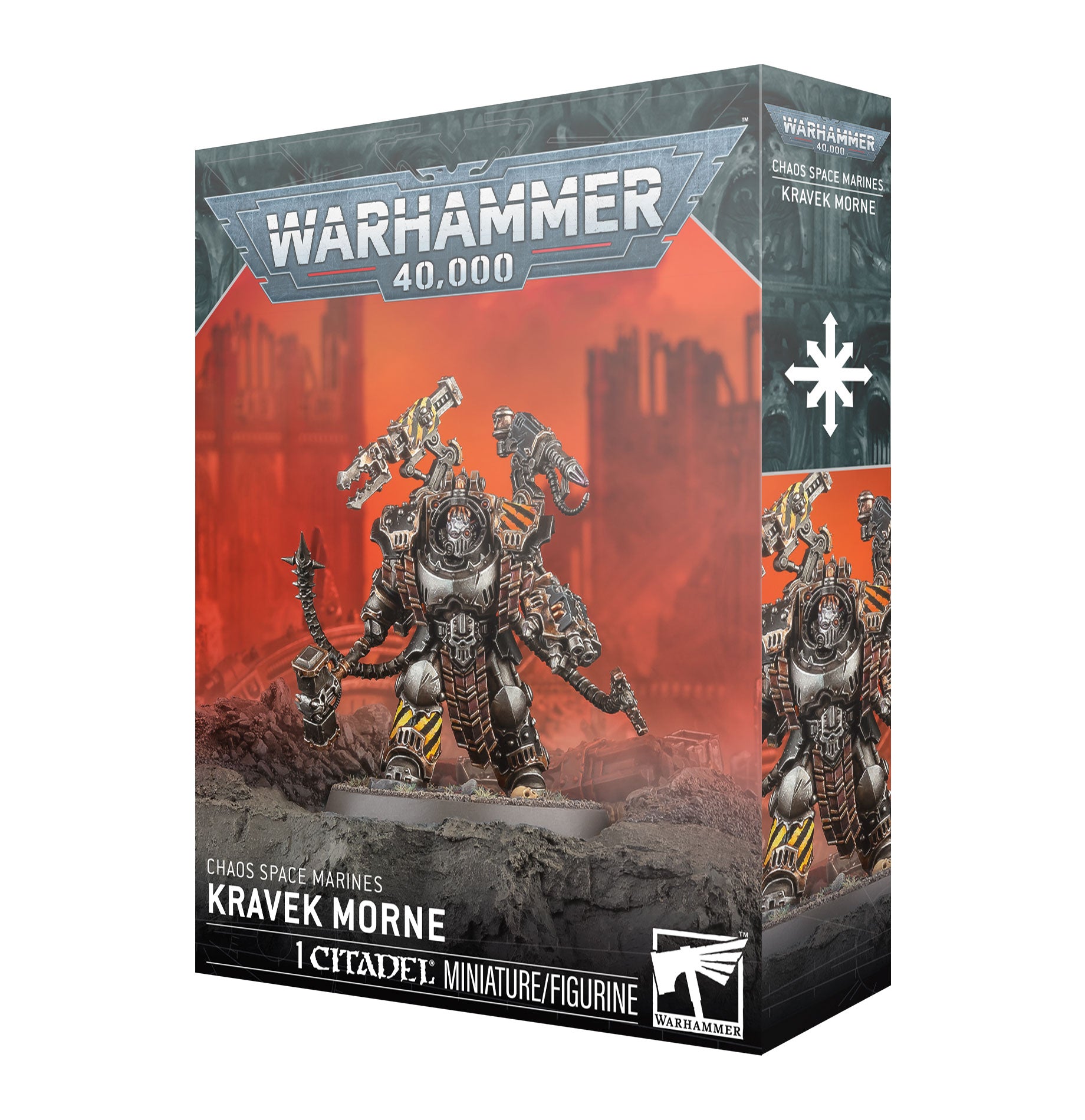 Warhammer 40K - Chaos Space Marines - Iron Warriors - KRAVEK MORNE