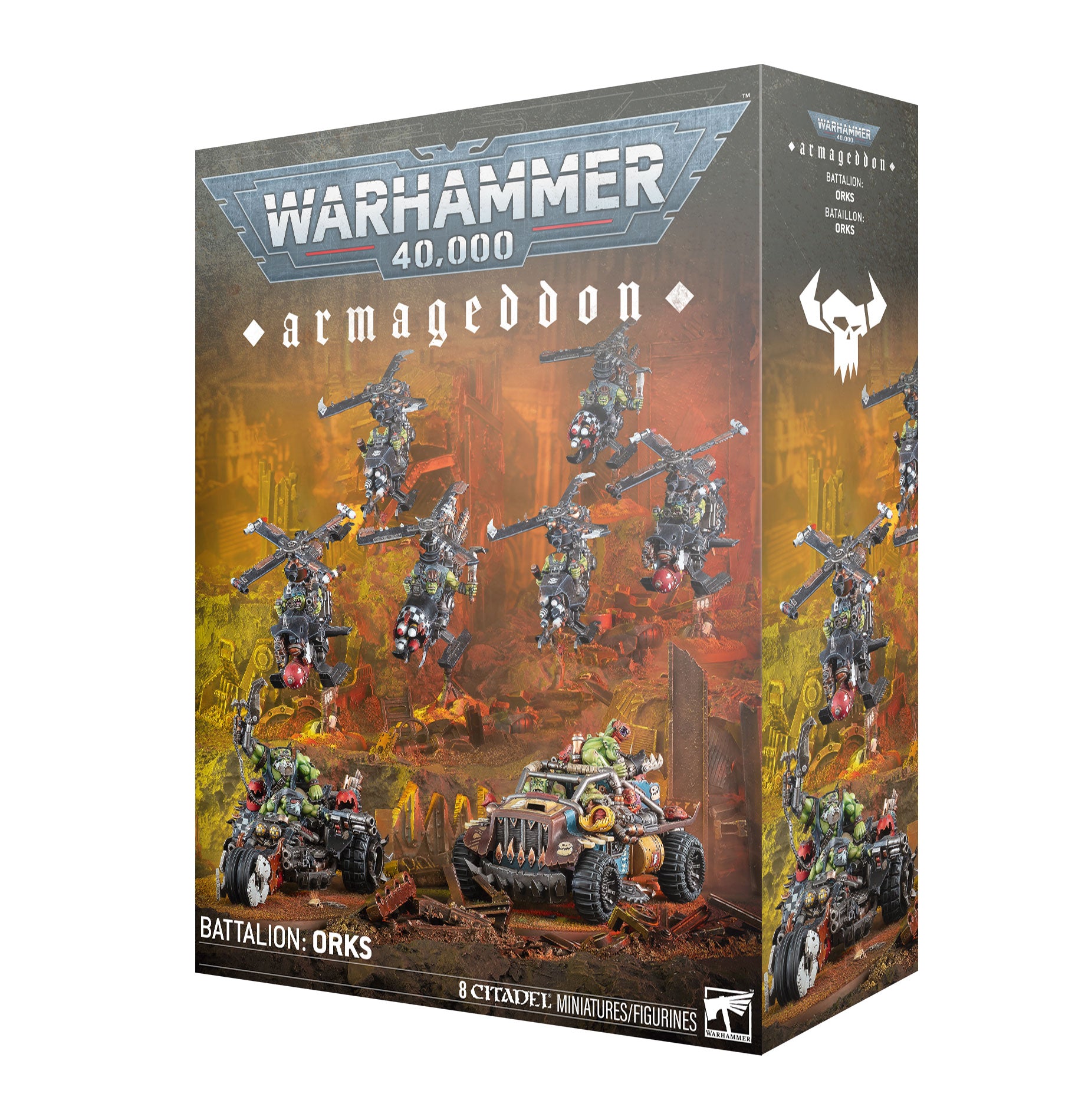 Warhammer 40K - ARMAGEDDON BATTALION: ORKS