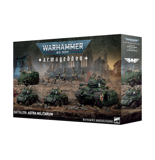 Warhammer 40K - ARMAGEDDON BATTALION: ASTRA MILITARUM