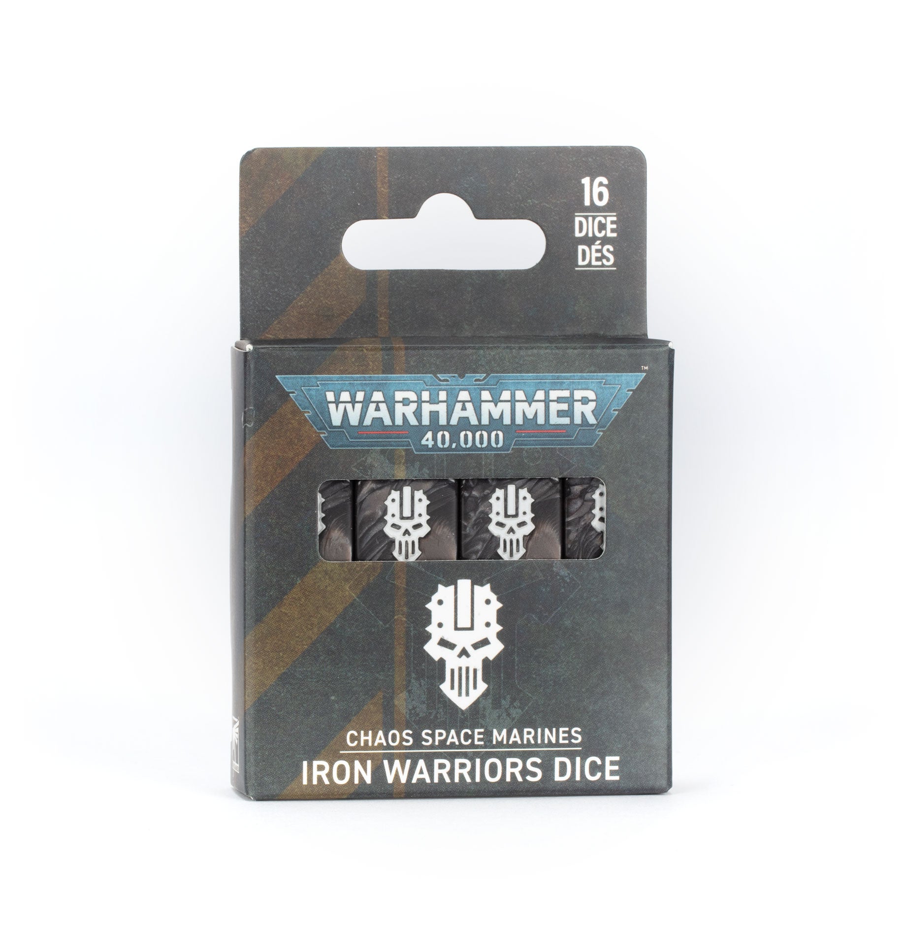 Warhammer 40K - Chaos Space Marines - Iron Warriors - IRON WARRIORS DICE