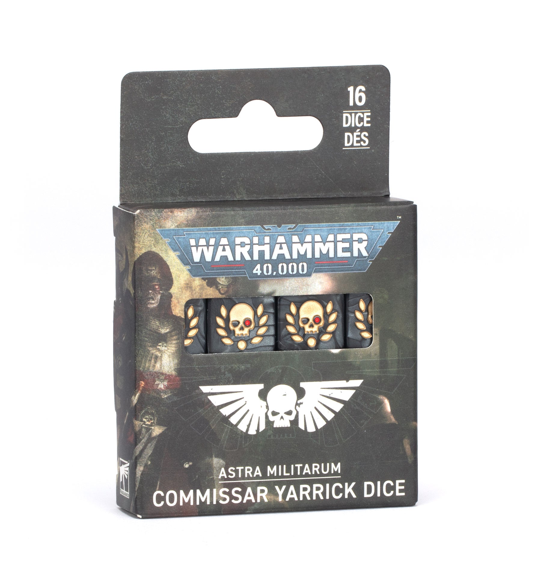Warhammer 40K - ASTRA MILITARUM: COMMISSAR YARRICK DICE