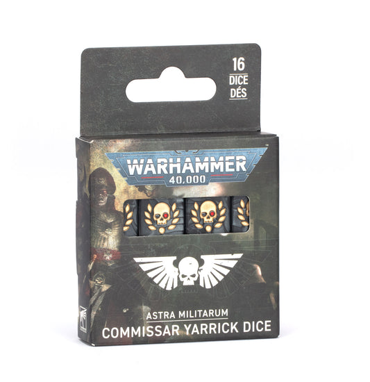 Warhammer 40K - ASTRA MILITARUM: COMMISSAR YARRICK DICE