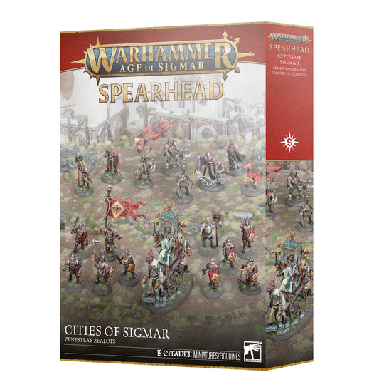 [Pre-order] Warhammer AOS - Cities of Sigmar - SPEARHEAD: ZENESTRA'S ZEALOTS
