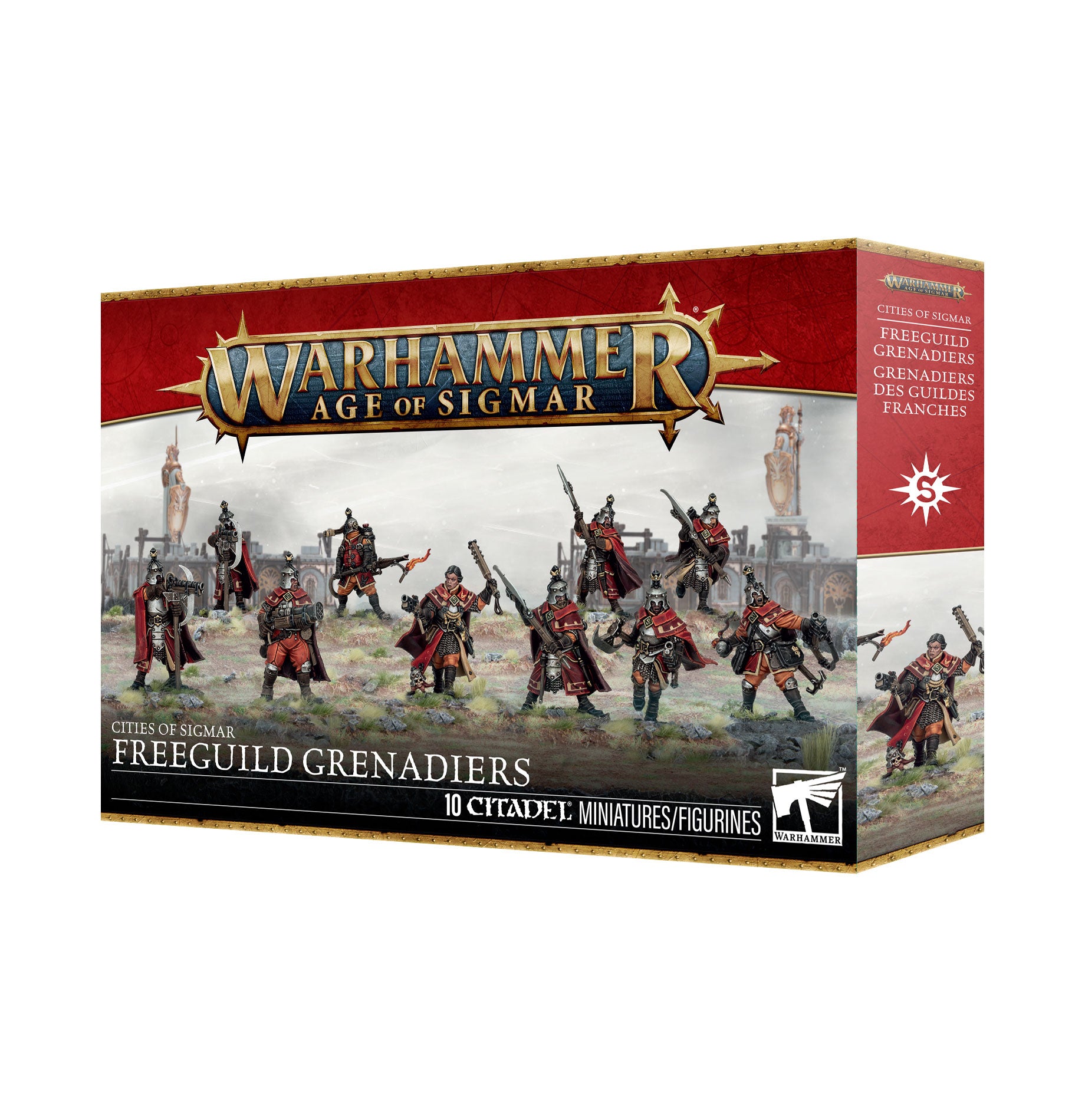 Warhammer AOS - Cities of Sigmar - CITIES OF SIGMAR: FREEGUILD GRENADIERS