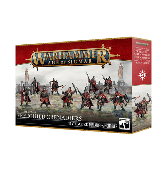[Pre-order] Warhammer AOS - Cities of Sigmar - CITIES OF SIGMAR: FREEGUILD GRENADIERS