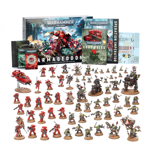 [Pre-order] Warhammer 40K - Space Marines - Orks - WARHAMMER 40000: ARMAGEDDON (ENGLISH)